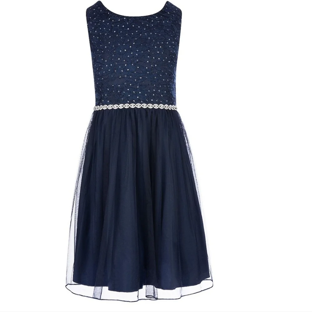 Speechless Kids Dress.‎ Size 14.5. Navy.